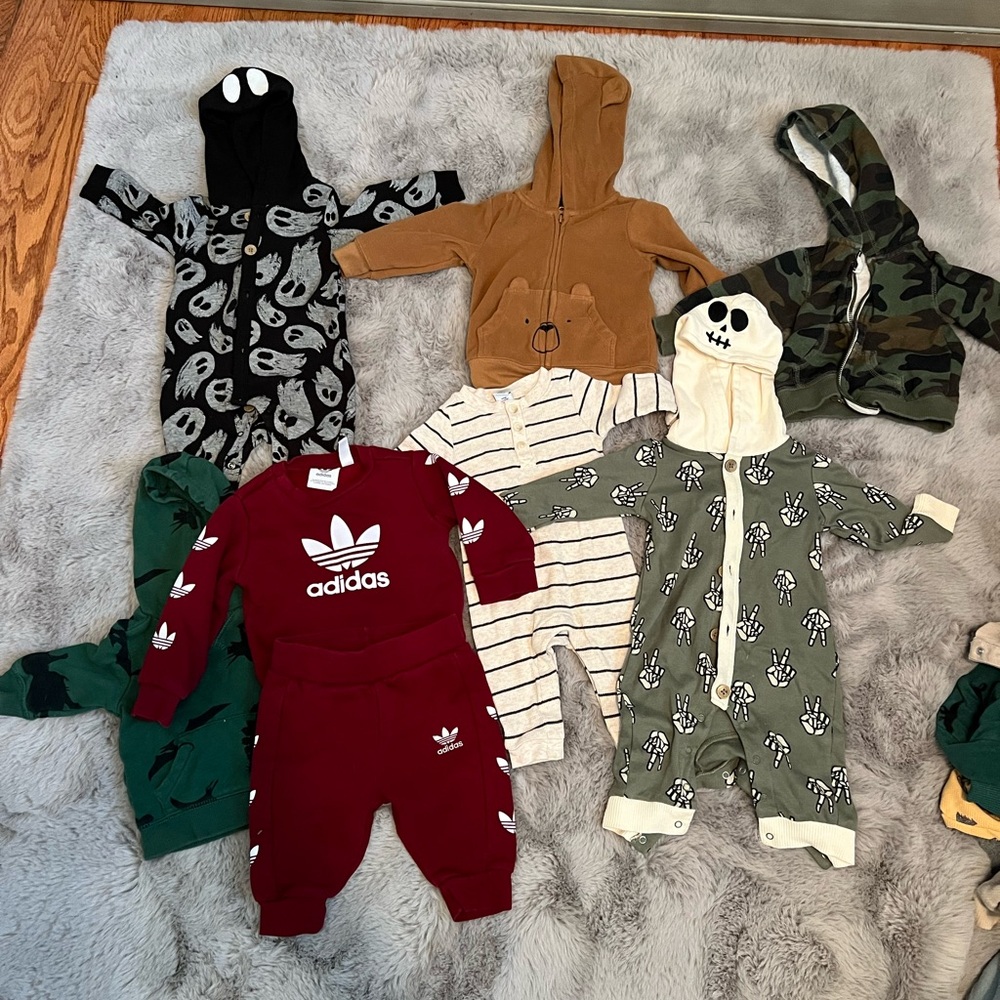Baby boy fall bundle 3-6 mos